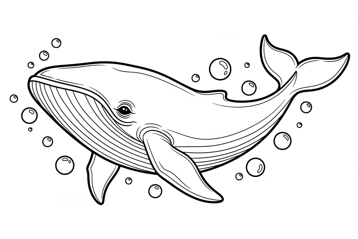 Whale Line Art Vector Bundle, an Illustration by yasushie (Photo 7 of 51)