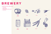 15 hand drawn beer illustrations, a Graphic by dicreate (Thumbnail 2 of 6)