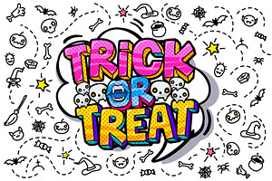 Trick or Treat message