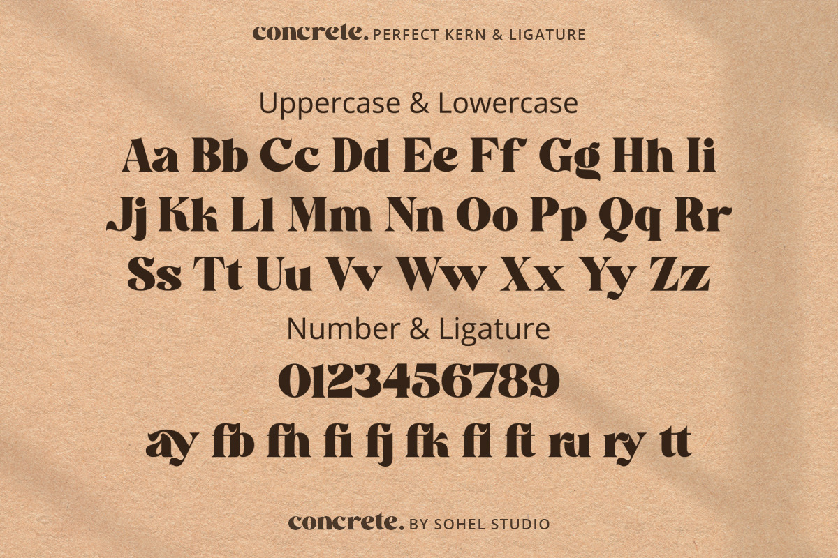 Concrete - Bold Advertising Typeface, a Serif Font by Sohel Studio (Photo 11 of 12)
