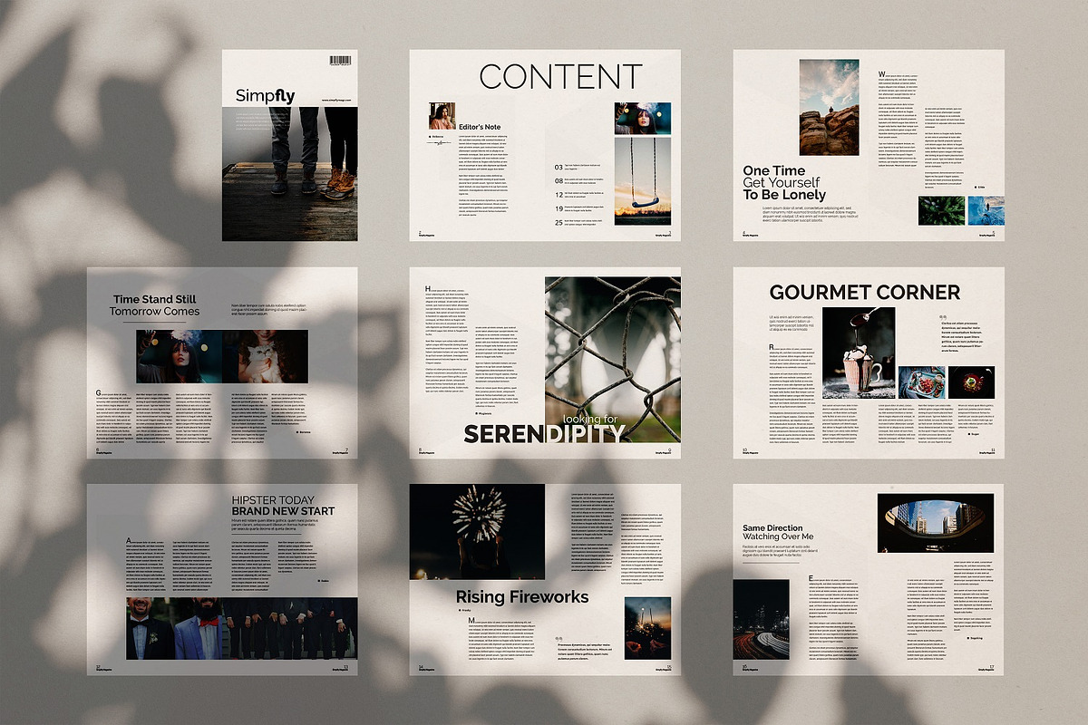 Simpfly Magazine, a Magazine Template by Bokuto (Photo 7 of 8)