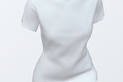 walking tshirt mockup, an Object 3D Model by hdri360 (Thumbnail 5 of 5)