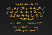 Modeflick Script, a Script Font by Astageni (Thumbnail 8 of 9)
