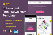 Eshop – Email Marketing Template, an Email Template by ZippyPixels (Thumbnail 1 of 4)