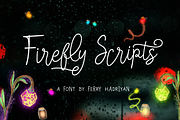 Firefly - Handletter Family, a Script Font by FHFont (Thumbnail 1 of 8)