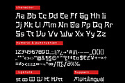 Hirosaki - Japanese Typeface, a Sans Serif Font by Ardyanatypes (Thumbnail 8 of 9)