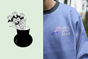 Summer Picnic. Line Graphic, a Person Illustration by Schumacher Shop (Thumbnail 7 of 13)
