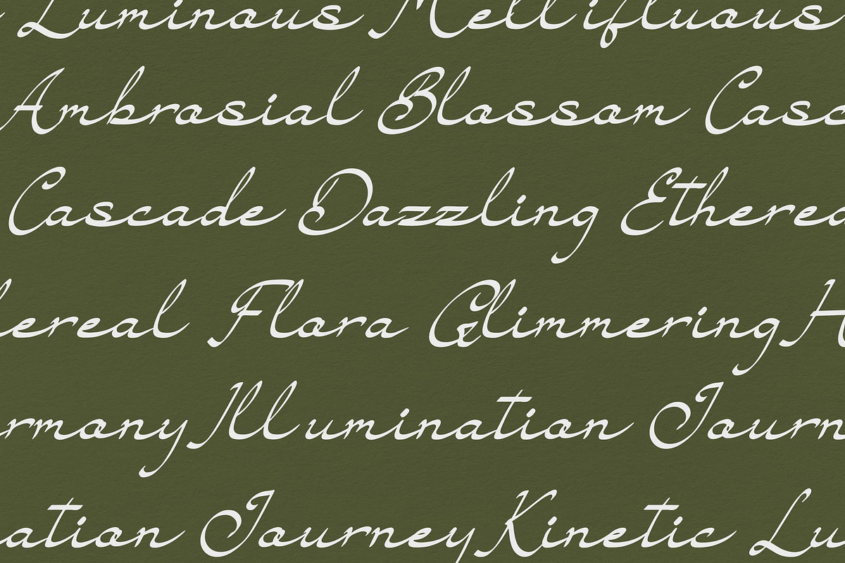 Sandoria Dawnvale Script Font, a Script Font by Denustudios (Photo 10 of 13)