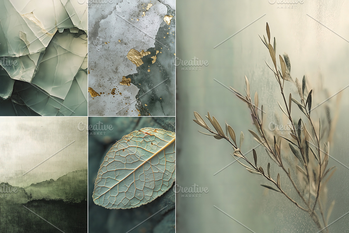 Sage & Stone: 35 Organic Textures, a Texture Illustration by Nadia Semyroz (Photo 5 of 10)