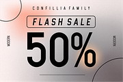 Confillia Sans Serif, a Sans Serif Font by 24Design Studios (Thumbnail 5 of 7)