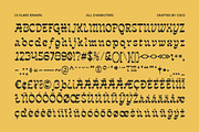 CS Flare Drawn, a Sans Serif Font by Craft Supply Co. (Thumbnail 8 of 8)
