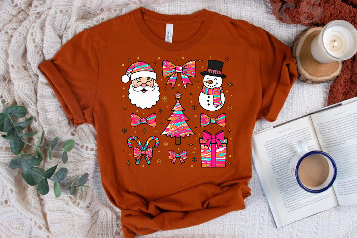 Colorful Brushstroke Christmas Holid, an Illustration by Libby Wishes (Photo 5 of 8)
