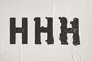 Hardlock: Rough Condensed Fonts, a Sans Serif Font by Eko Bimantara (Thumbnail 2 of 6)