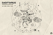 Zodiac signs line art + Procreate, a Decorative Illustration by Skliarova (Thumbnail 12 of 16)
