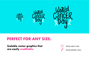 15 World Cancer Day Icons, an Illustration by Hello Mister Frank (Thumbnail 2 of 4)