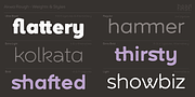 Akwa Rough, a Sans Serif Font by HeadFirst (Thumbnail 3 of 17)