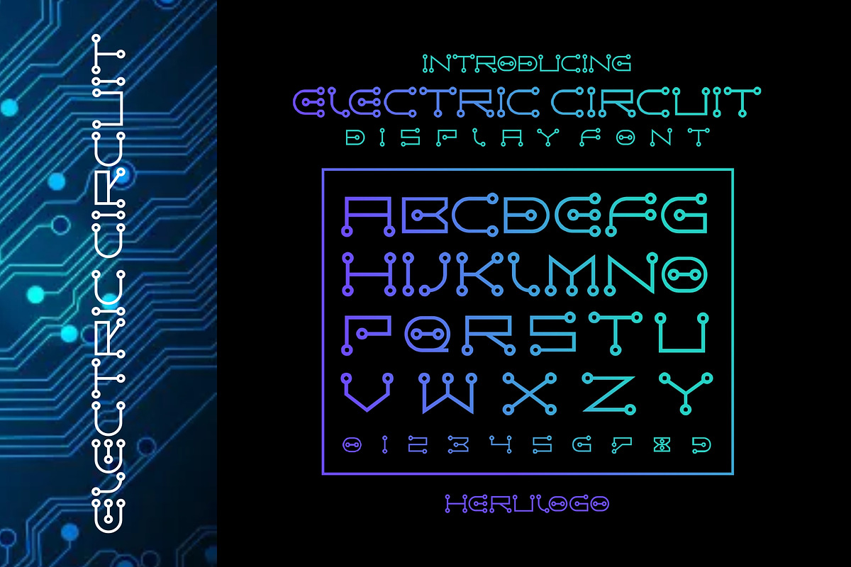 Circuit Electric, a Symbol Font by herulogo (Photo 5 of 5)