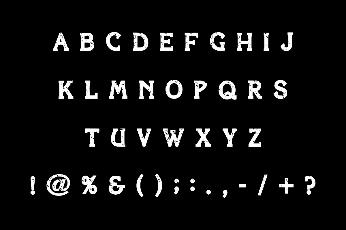 Gotham Retro, a Font by Limited.studio (Photo 7 of 7)