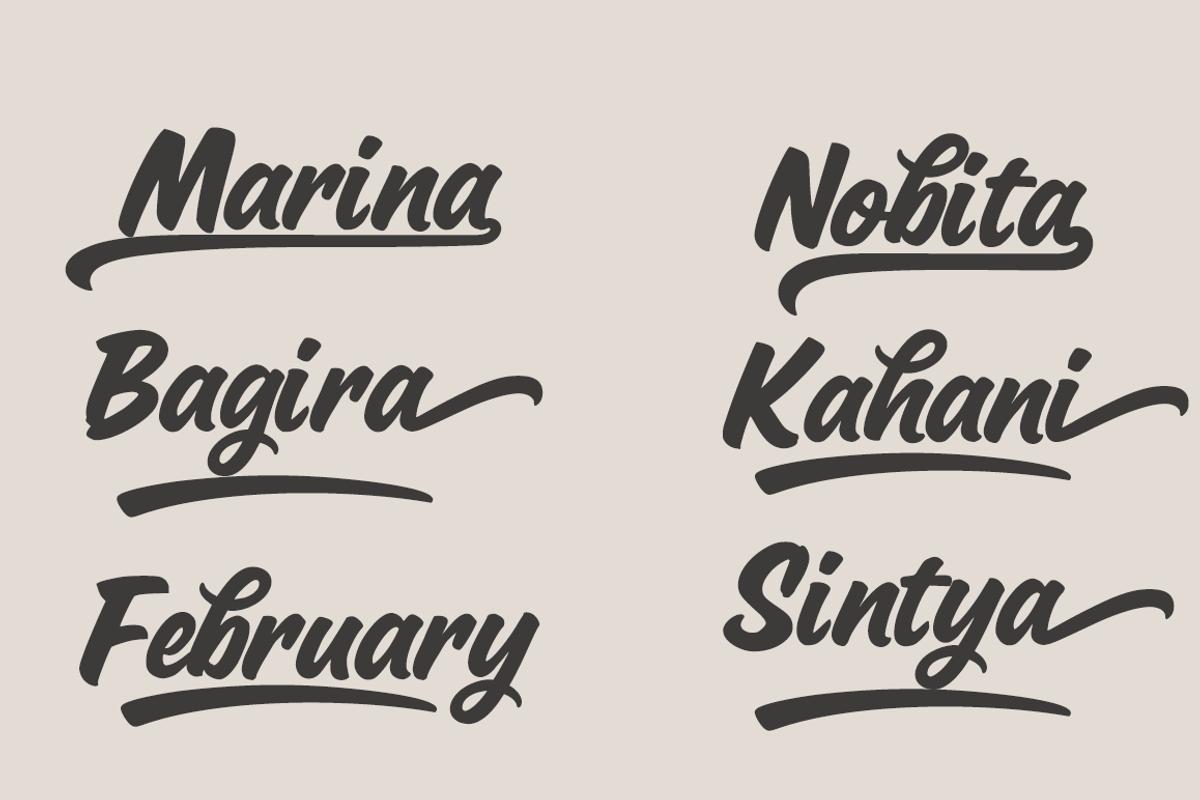 Freeday, a Script Font by cocodesign (Photo 4 of 7)