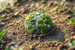 A Green Planet Earth, a Photo by rarrarorro