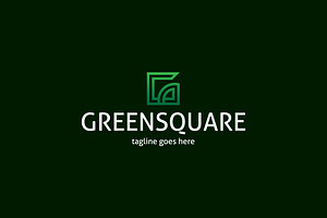 Green Square - Letter G Logo, a Branding & Logo Template by ashenterprise