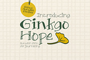Ginkgo Hope Journaling Font, a Handwritten Font by Sloulyfe (Thumbnail 1 of 10)