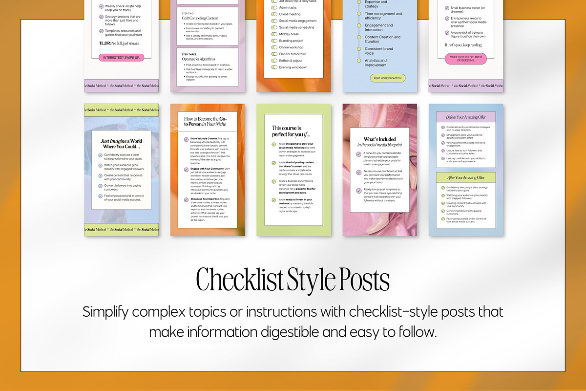 Instagram Story Templates Canva, a Social Media Template by Fallon Gerst (Photo 19 of 27)