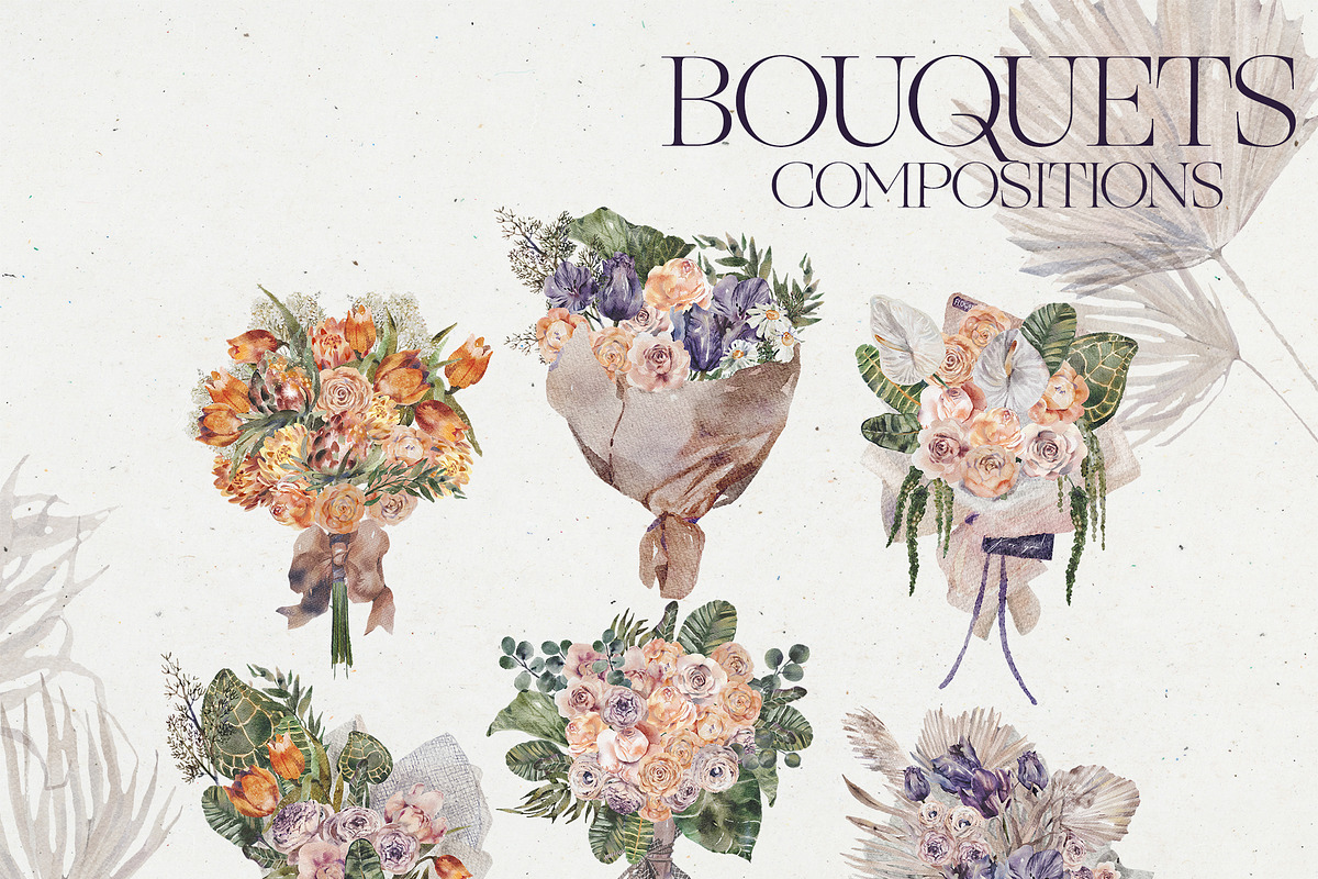 FLORIST - watercolor bouquet creator, a Person Illustration by Kaleriia (Photo 7 of 8)