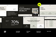 Minimal Black White Pitch Deck Googl, a Presentation Template by Neermana (Thumbnail 1 of 4)