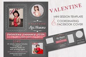 Chalk Valentine Mini Photo Session