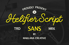 Helifier Duo Script Sans Combination