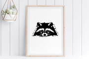 Raccoon SVG Bundle - Raccoon Clipart, an Animal Illustration by YouniqueArtwork (Thumbnail 4 of 5)