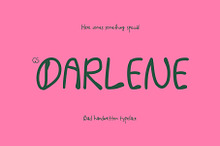 CS Darlene – Bad Handwritten Font