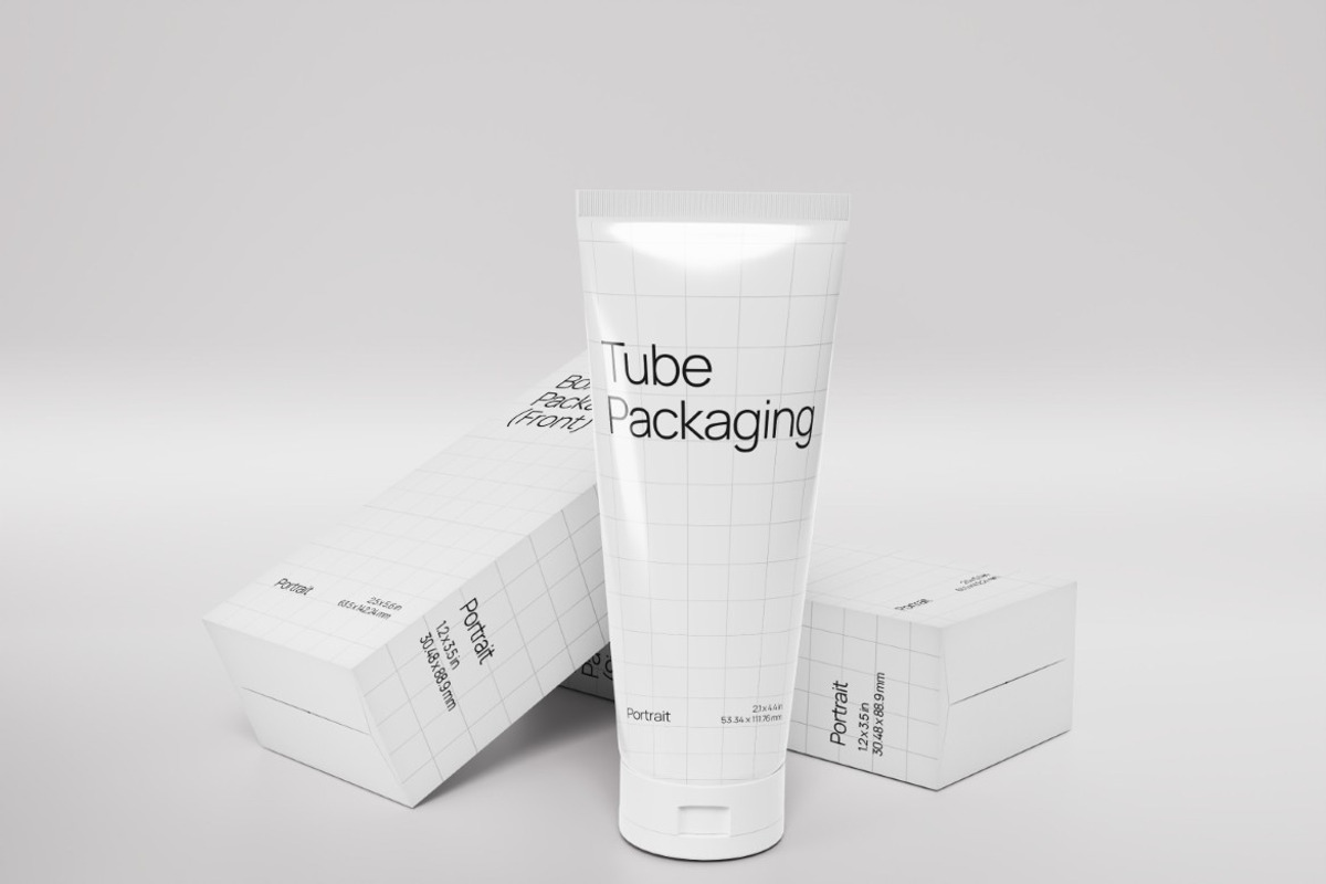 Tube Skincare Mockup, a Packaging Mockup by graphicook (Photo 3 of 4)