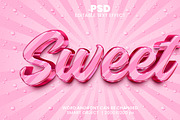 Sweet Pink 3d Text Effect Style, a Brushes & More by bdrobin (Thumbnail 2 of 2)