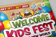 Kids Festival Flyers, a Flyer Template by fatihakdemir (Thumbnail 1 of 4)