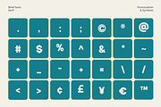 Galcio - Modern Bold Sans Serif Font, a Sans Serif Font by Say Studio (Thumbnail 9 of 10)