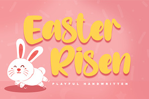 Easter Risen, a Script Font by Letterara