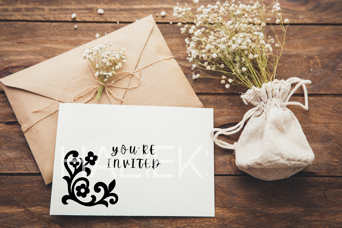 55 Floral Flourish SVG Illustrations, a Decorative Illustration by HalieKStudio (Photo 4 of 9)
