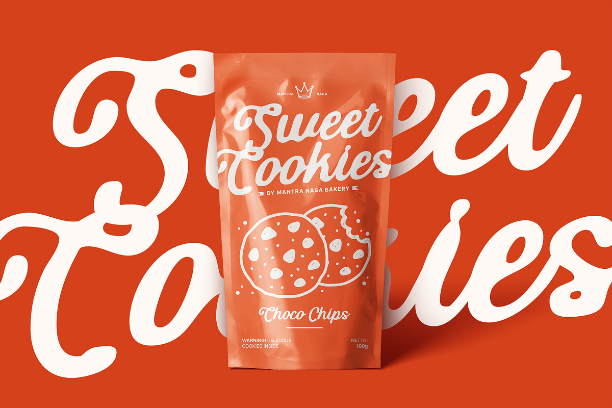 MN Barevia - Handwritten Vintage, a Script Font by Mantra Naga (Photo 14 of 16)