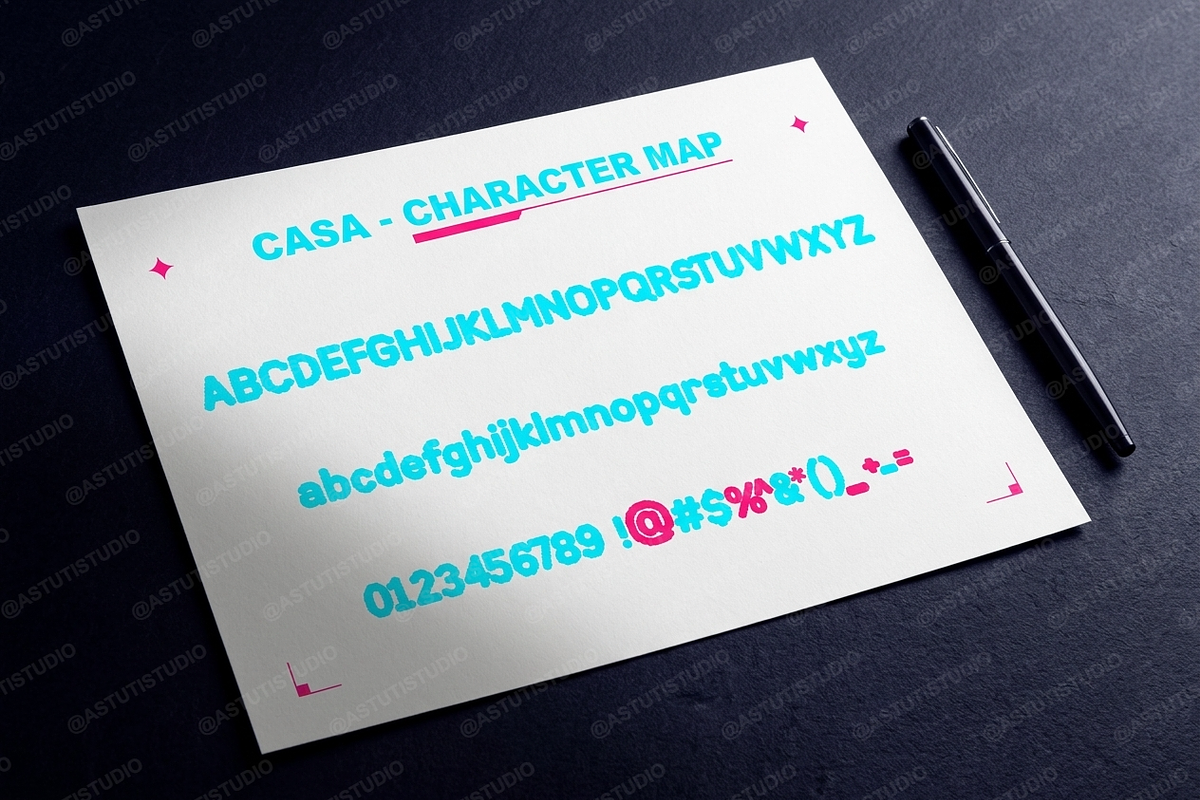 Casa | Elegant Serif Typeface, a Serif Font by Astuti Studio (Photo 3 of 24)