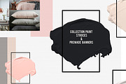 Logo paint stroces background, an Object Graphic by DigitalDream (Thumbnail 3 of 10)