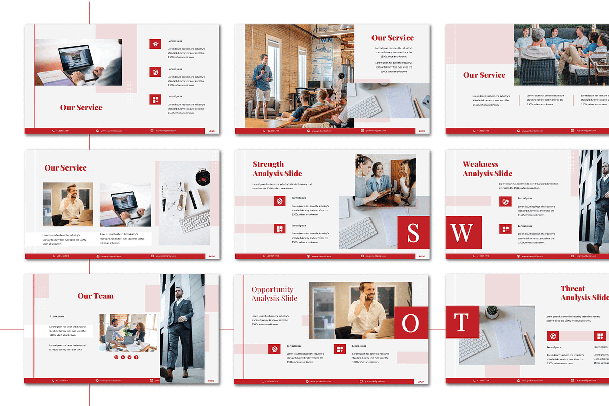 Business Consultant Presentation, a Presentation Template by deTheme (Photo 3 of 13)