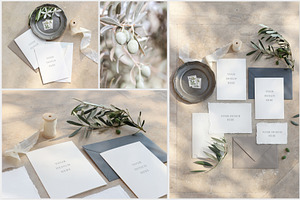 Summer Olive Wedding Mockups, Photos