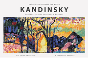 Wassily Kandinsky Procreate Brushes, a Brush Add-On by Digi Life (Thumbnail 1 of 13)