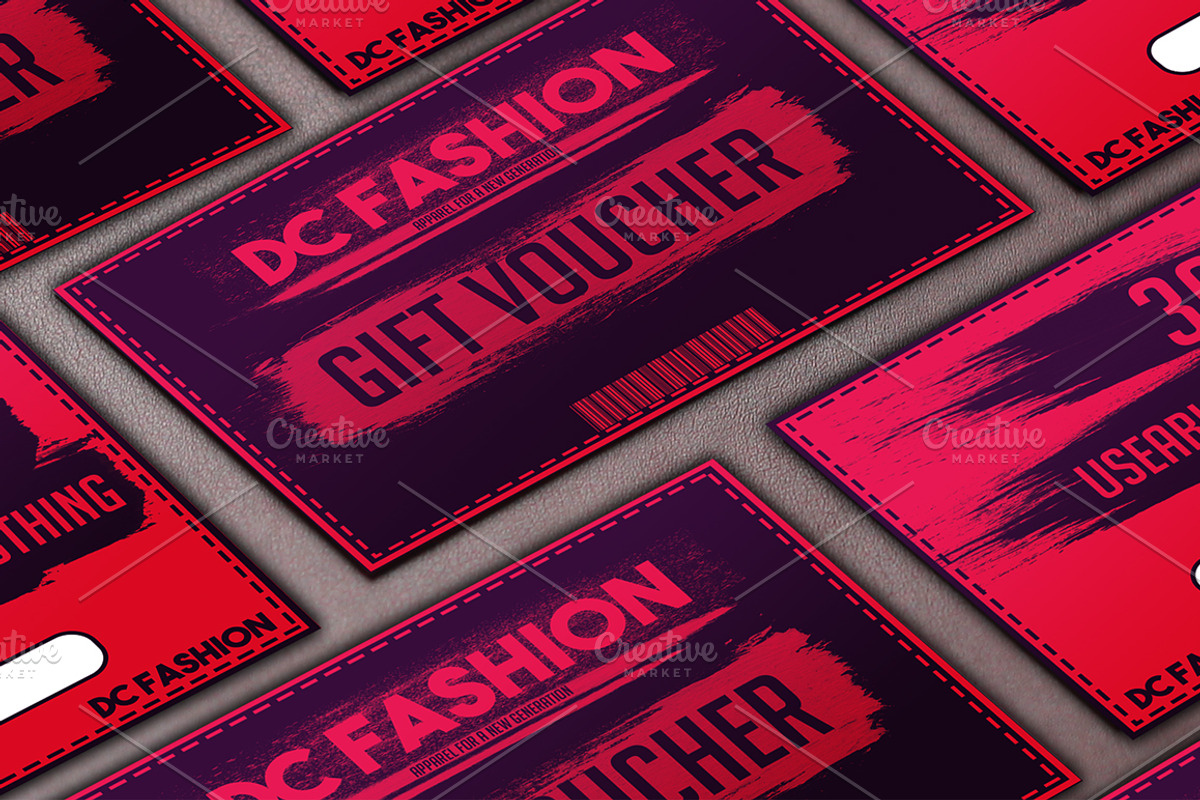 Apparel Store Gift Voucher, a Card Template by Konakchiev (Photo 1 of 3)