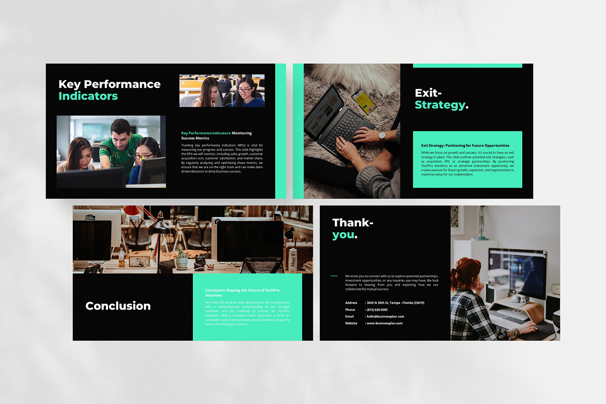 Business Plan PowerPoint Template, a Presentation Template by Gaize (Photo 16 of 16)