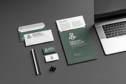 Minimal Corporate Stationery Mockup, a Stationery Template by graphicstory (Thumbnail 2 of 9)