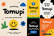 Tomupi - Fun Handdrawn Font, a Handwritten Font by Pitchlook.Studio (Thumbnail 4 of 4)
