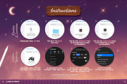 Retro Sign Toolkit 2.0 for Procreate, a Brush Add-On by Aurelie Maron (Thumbnail 8 of 8)